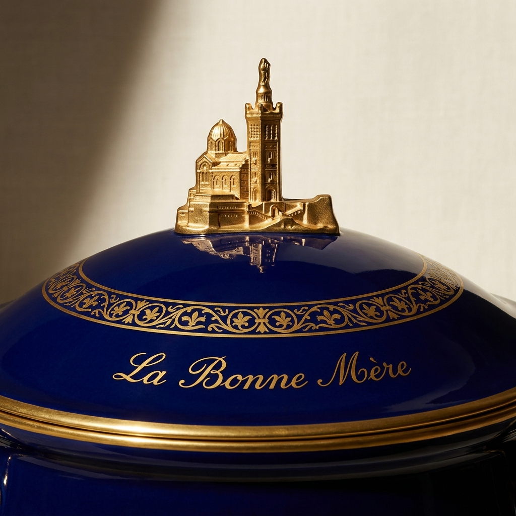 Soupière baroque Notre-Dame - photo