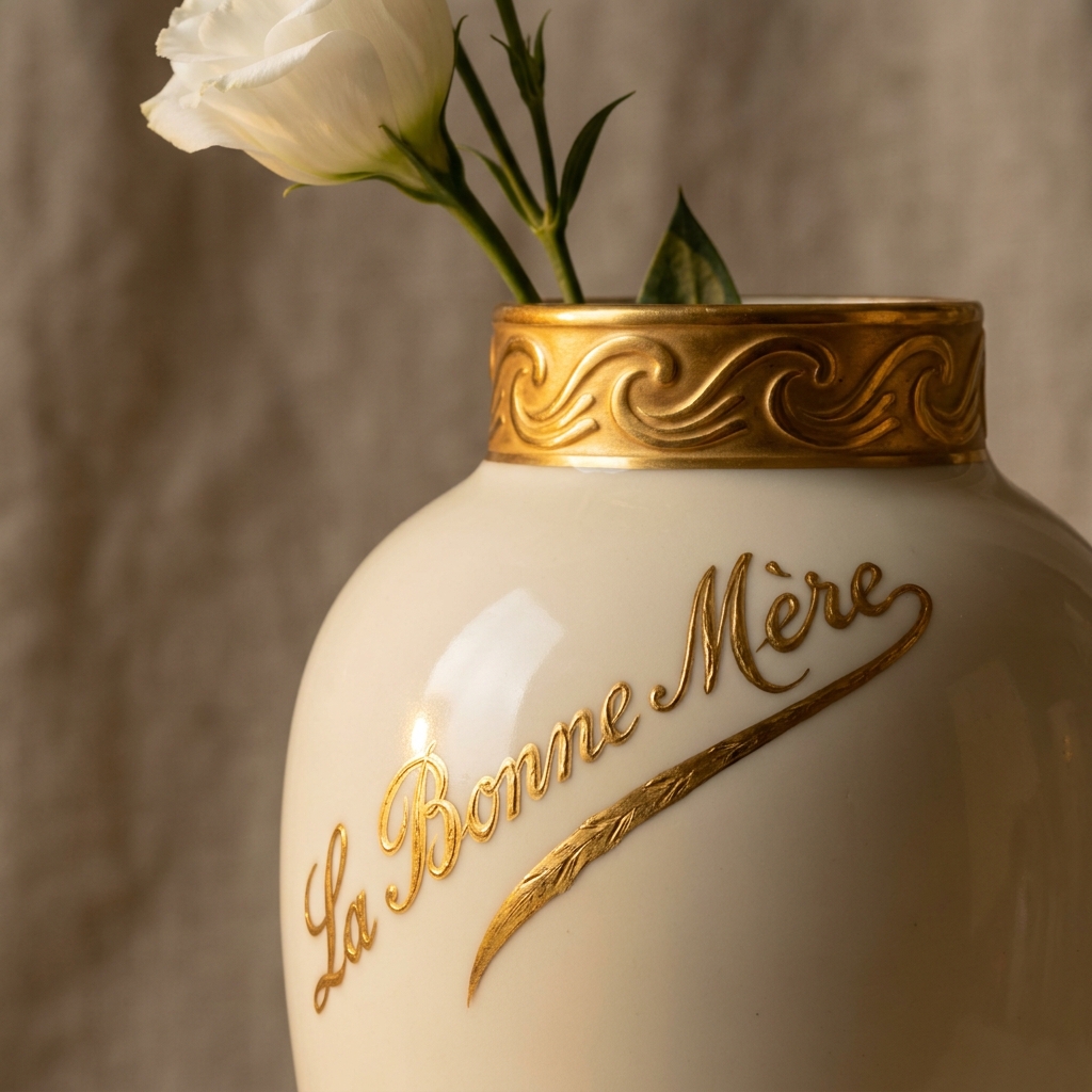 Vase haut signature - photo
