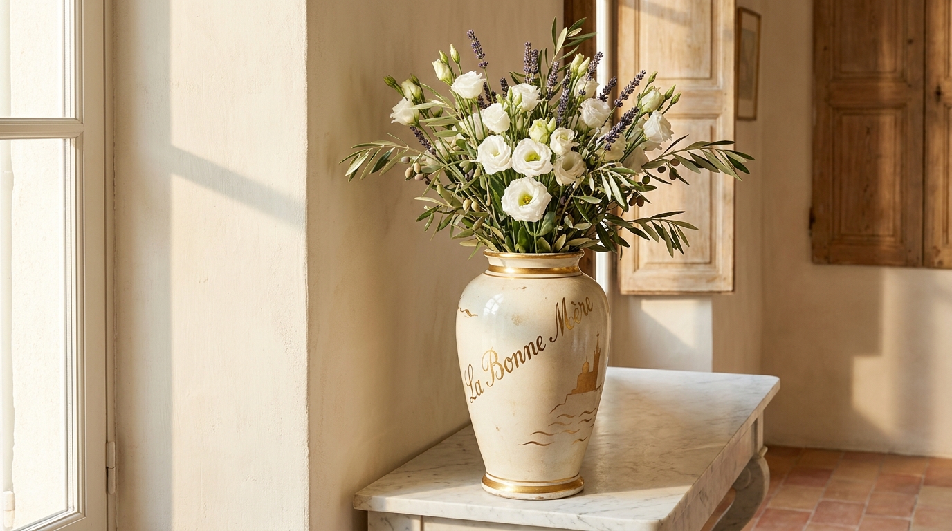 Vase haut signature